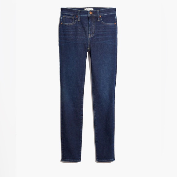 Madewell 9” Mid-Rise Skinny Jeans in Orland Wash- TENCEL Denim Edition - Picture 12 of 12